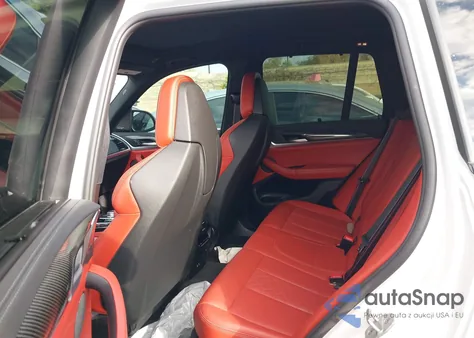 2021 BMW X3 M z USA, uszkodzony, nr VIN 5YMTS0C03M9E99584